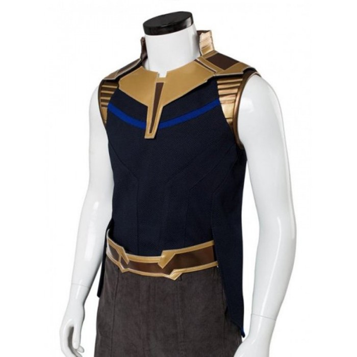 Avengers Infinity War Thanos (Josh Brolin) Costume Leather Vest